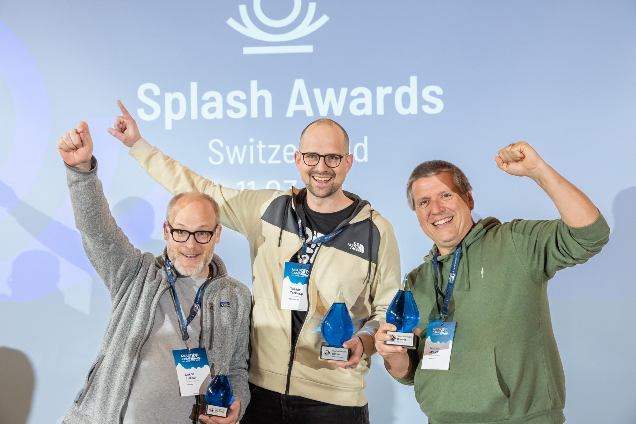 Winner of Splash Awards